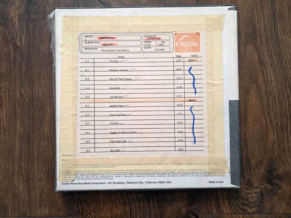 Оригинальные продакшн мастер ленты 2/38