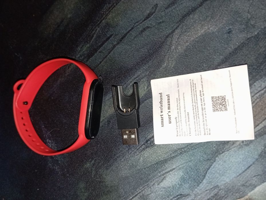 Zegarek sportowy koral-neon  , inteligentna opaska