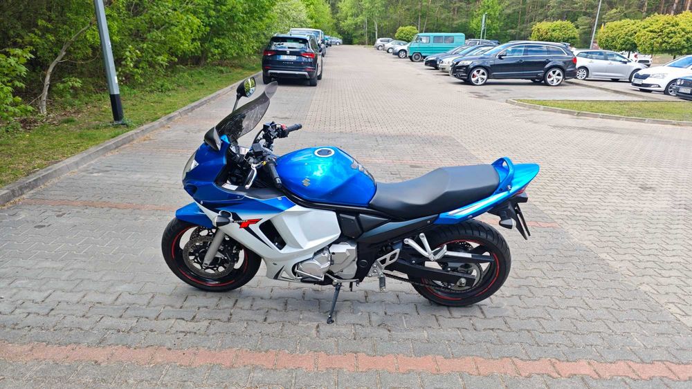 Suzuki GSX650f autoalarm wydech Shark