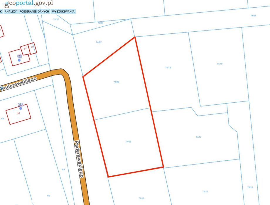 Działka 1986 m² | Ogrodzenie | Nowy Garaż - Widok 3