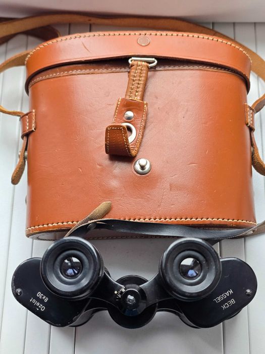 Kolekcionerska Niemiecka Lornetka CBS Beck Kassel 8x30 Ozelot