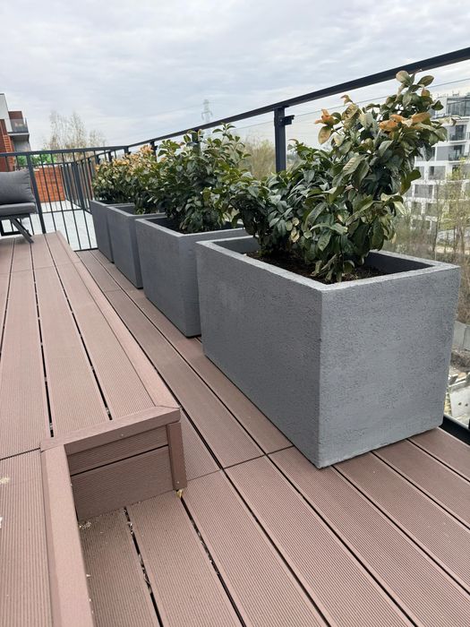 Donice  4 sztuki 100/55/50.