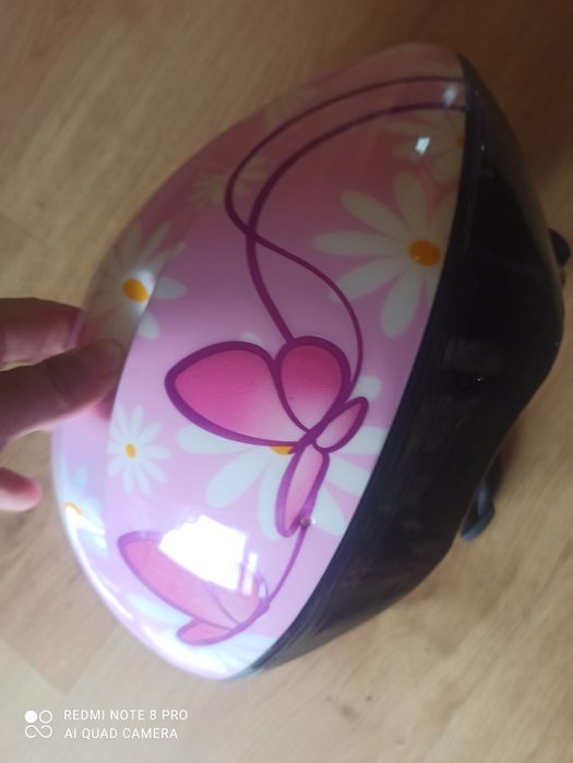 Kask dla dziewczynki
