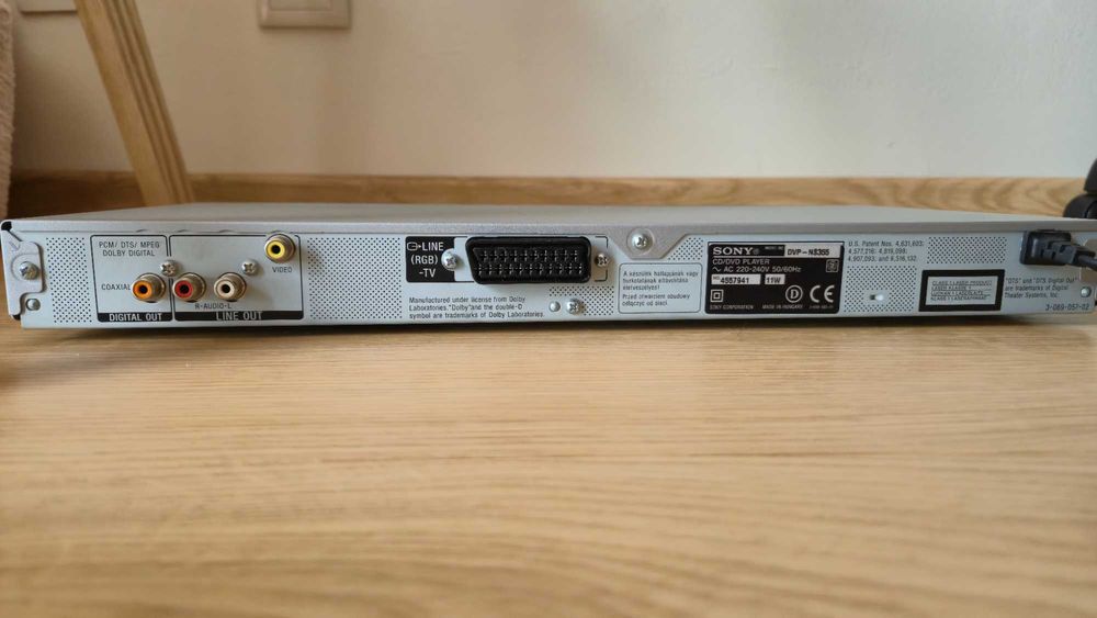 Sony CD/DVD Player DVP-NS355