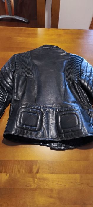 Casaco cabedal motard