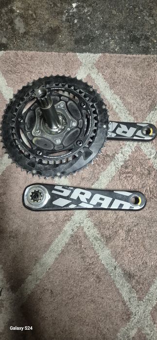 Korba sram red carbon lekka i pomiar mocy quark