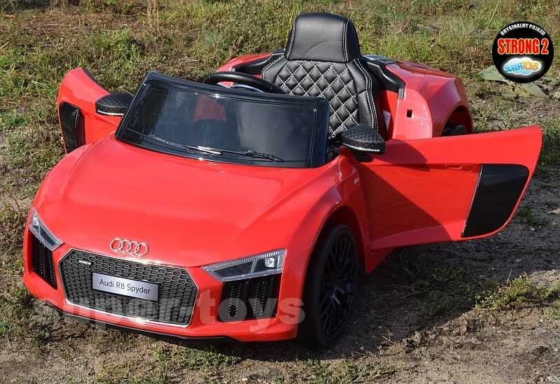Auto samochód na akumulator AUDI R8 na licencji autko elektryczne RC