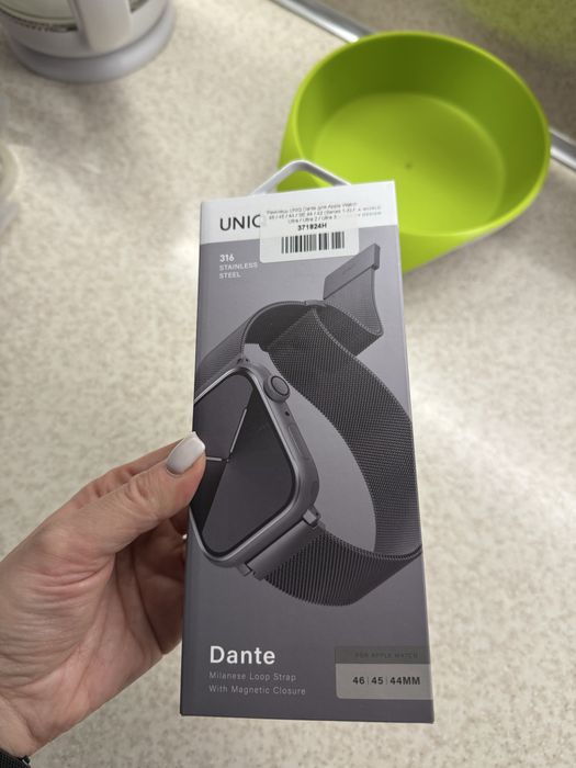 Ремінець Uniq Dante для Apple Watch 46/45/44/se 44/42 Ultra - Ultra3