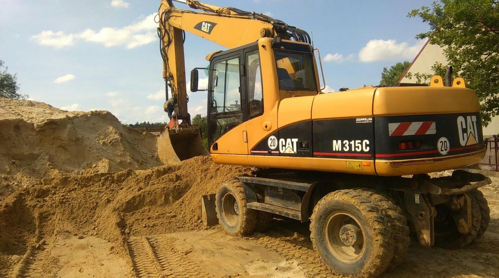 Usługi koparka koparko-ładowarka, wywrotka, wykopy kucie betonu, wywóz