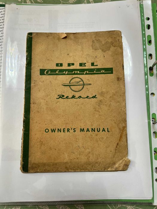 Opel Olympia Rekord 1960 1.7 — Clássico original nacional