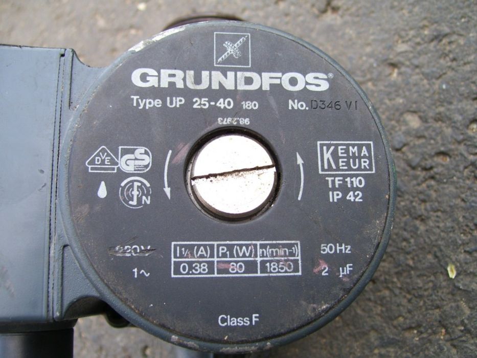 pompa c.o. grundfos up 25-40 180 +gwarancja