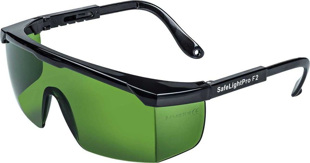 Oculos Protecção Depilaçao Profissionais SafeLightPro F2 HPL/IPL UV