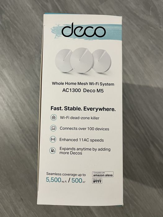Tp-Link deco M5 AC1300 Wi-Fi mesh