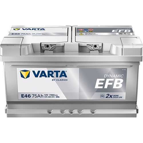 Akumulator Varta  EFB 75Ah 730A P+ START-STOP dowóz  3city