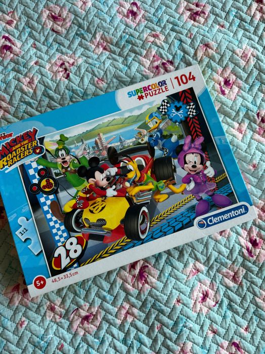 Puzzle Mickey and the Roadster Racers 104 peças