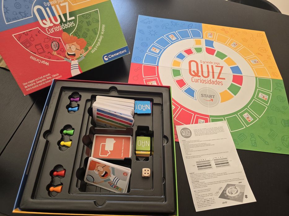 Jogo Quiz Curiosidades – Clementoni