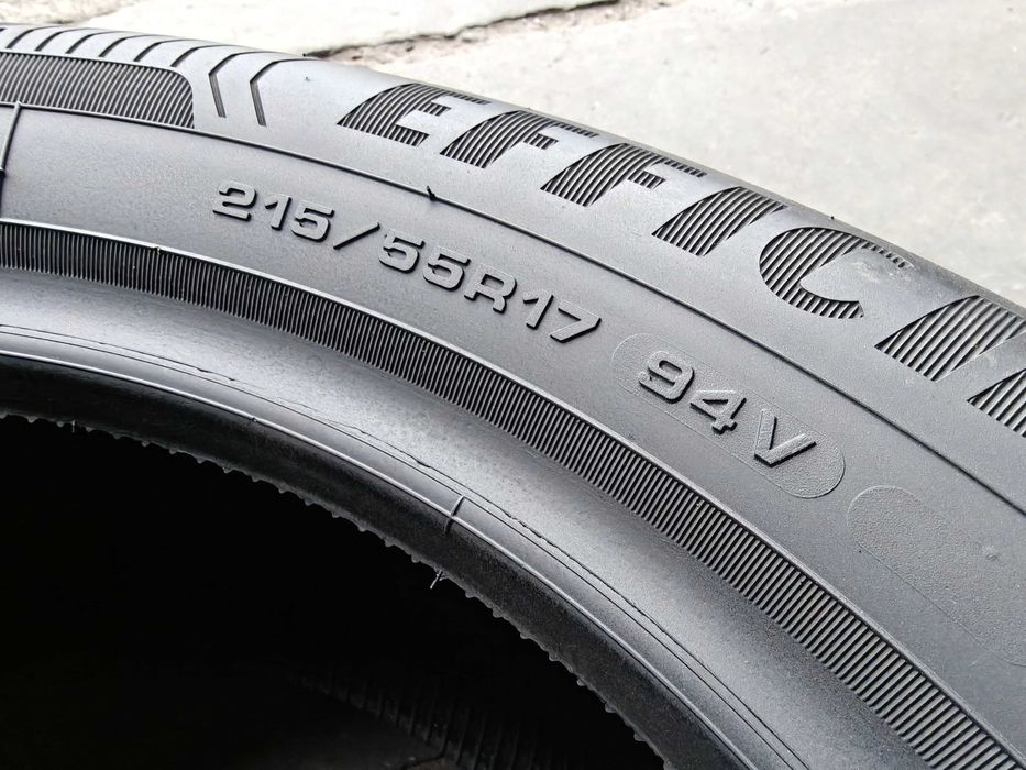 2шт R17 215/55 GoodYear EfficientGrip Performance шини літні нормальний робочий стан