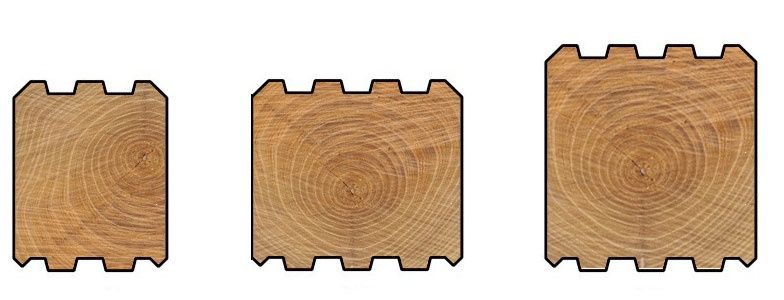 Брус Масив дерева профільований