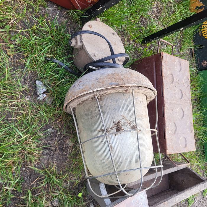 Wielka Stara Lampa przemysłowa