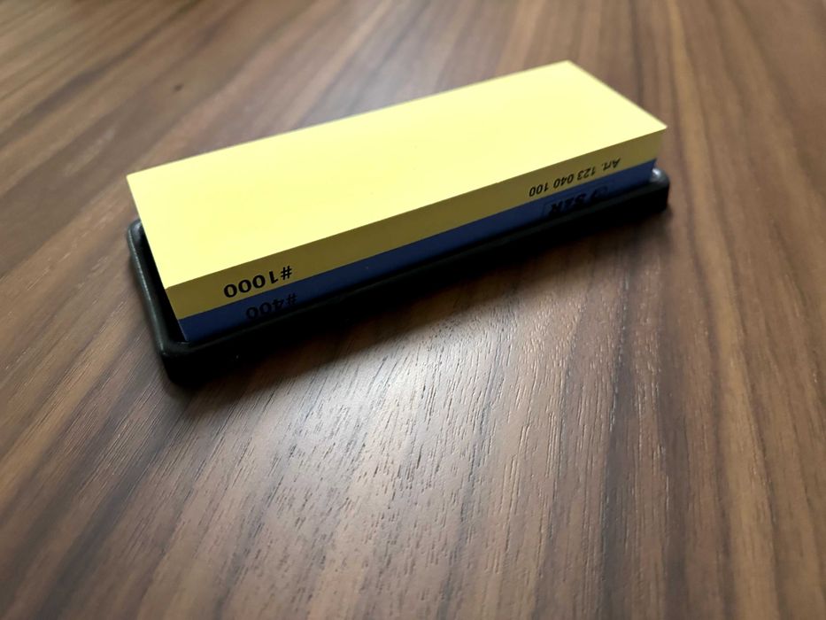 Pedra de afiar facas 400/1000