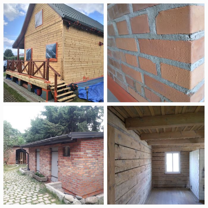 Sodowanie,Piaskowanie domów drewnianych,cegły,czyszczenie betonu