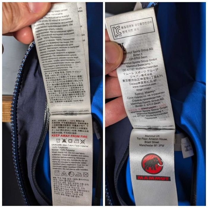 Дощовик Mammut Taiss Hardshell hooded jacket М розм оригінал ідеальна