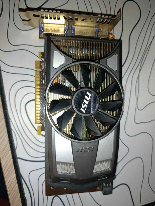 Відеокарта MSI NVIDIA GeForce GTX 650 1 ГБ  GDDR5