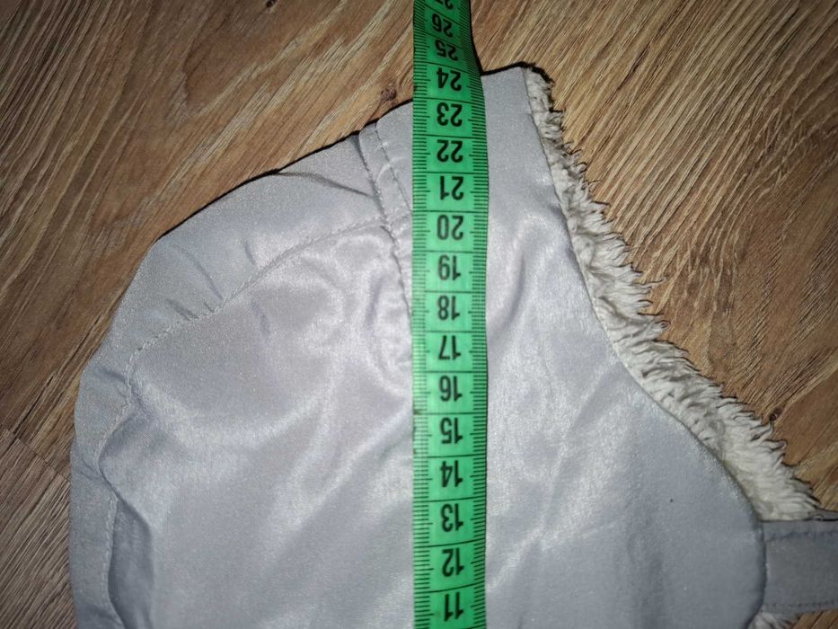 czapka zimowa niemowlęca uszatka