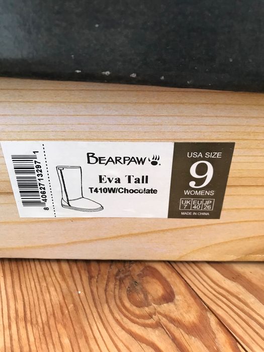 Beerpaw чоботи зимові 9US 40EU 26cm