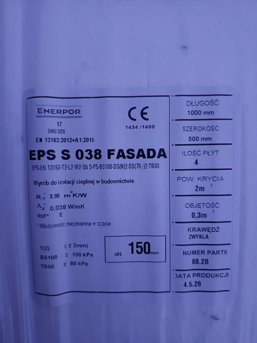 Styropian fasadowy eps s 038 fasada