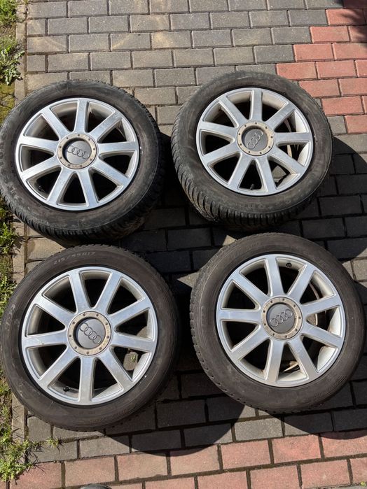Alufelgi 5x112 ET43 Opony 225/55 R17 Audi S-line