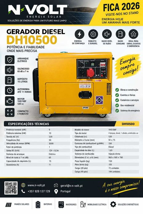 Gerador Gasolina NEOGEN FG5200H9E