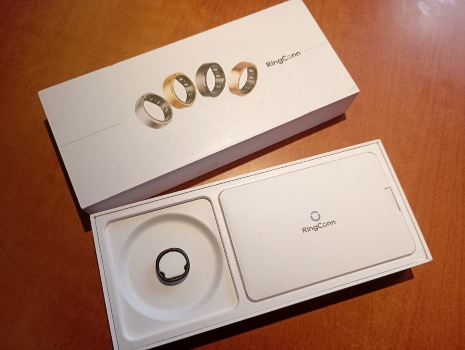 RingConn Gen 2 Smart Ring – Czarny Mat (Matte Black) | Rozmiar 10 US | NOWY!