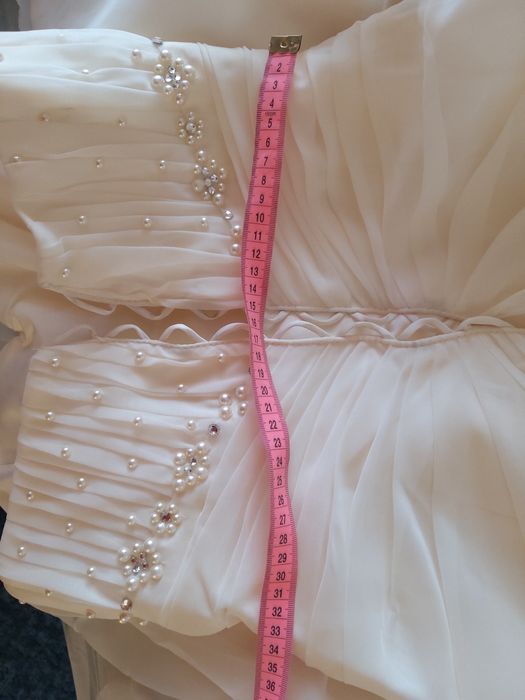 Свадебное платье шампань