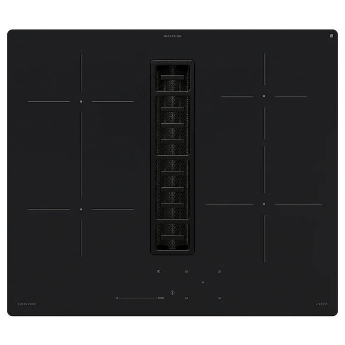Placa eletrica indução com exaustor integrado, IKEA 500 FÖRDELAKTIG