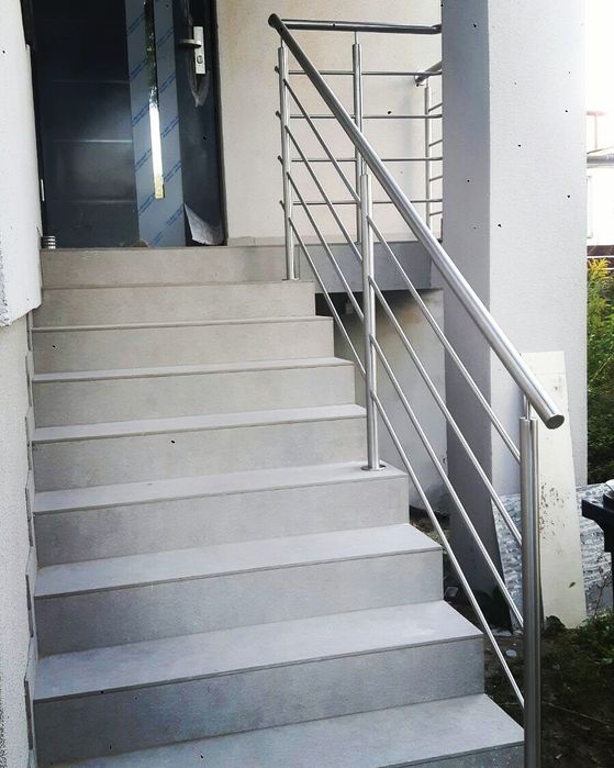 Balustrady schodowe, balkonowe