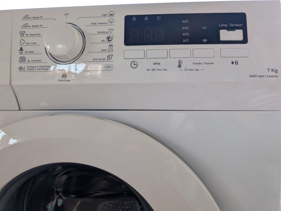 Máquina de lavar roupa Kunft 7kg - Nova c/garantia
