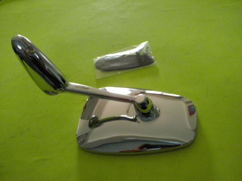 Espelhos retrovisores Peugeot 404 e 504 cromados (Novos)