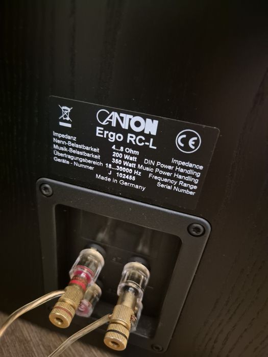 Kolumny Canton ergo RC-L