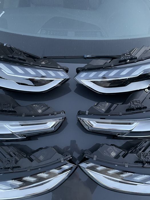 Фари а4 б9 full led рест-до рест