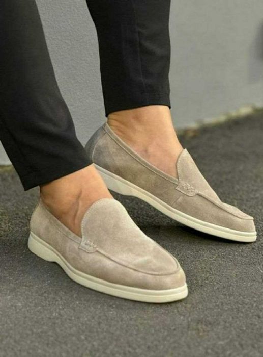 Чоловічі замшеві лофери, 40 р.