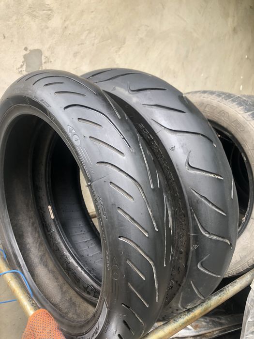 160/60-17 + 120/70-17 DIABLOS Motorcycle Tire SET - NEW (2 TIRES - Foto 9