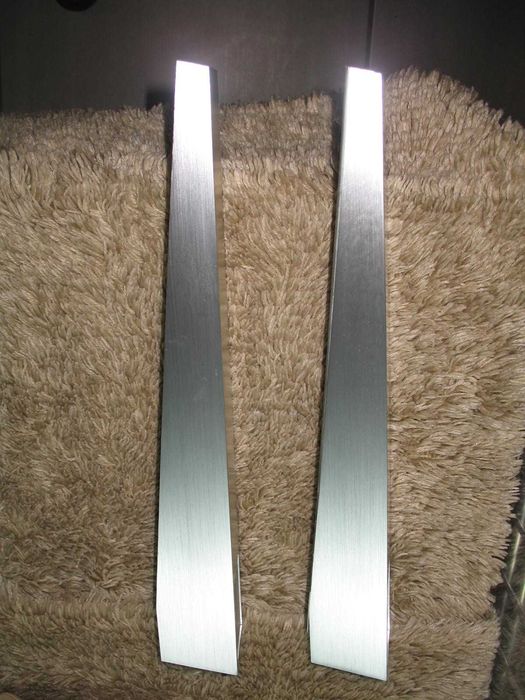 Iluminação em inox e vidro fosco