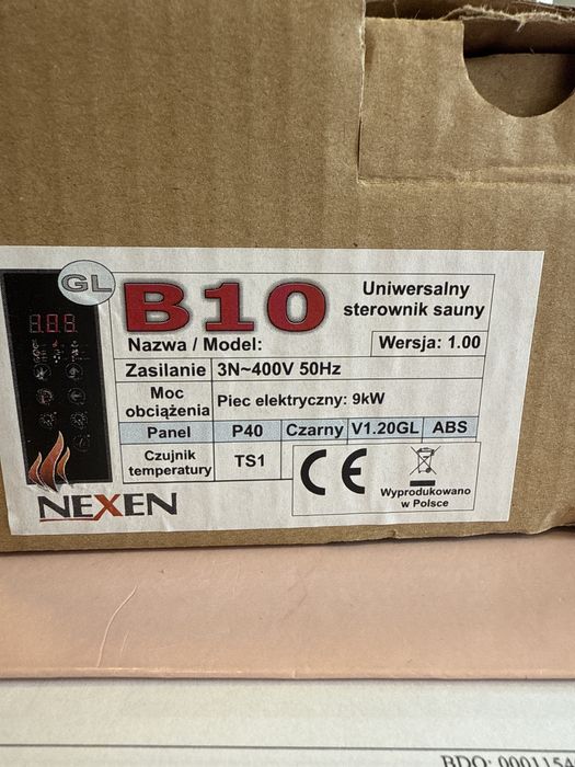 Sterownik do sauny nexen B10 nowy uniwersalny