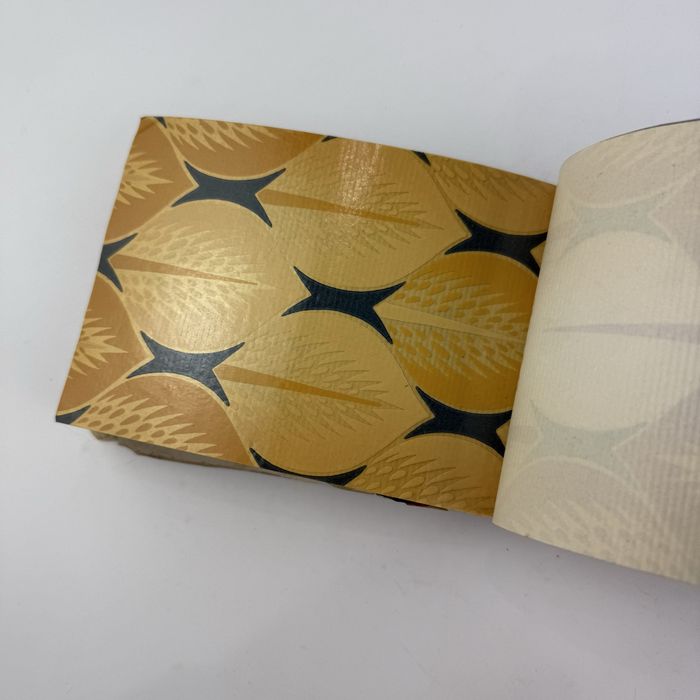 Stary próbnik papierów witrażowych Art Deco / Secesja RBF lata 20/30