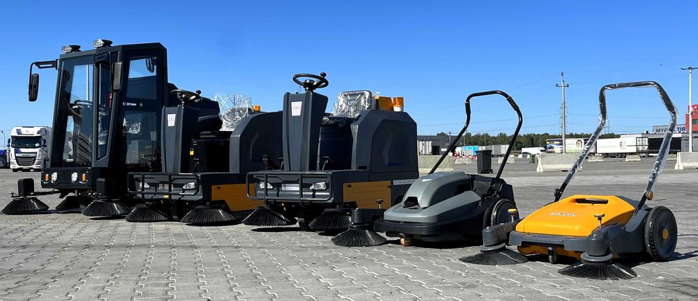 Zamiatarka samojezdna Mikann ME135, Karcher, Hako Nowość, Japan Trak