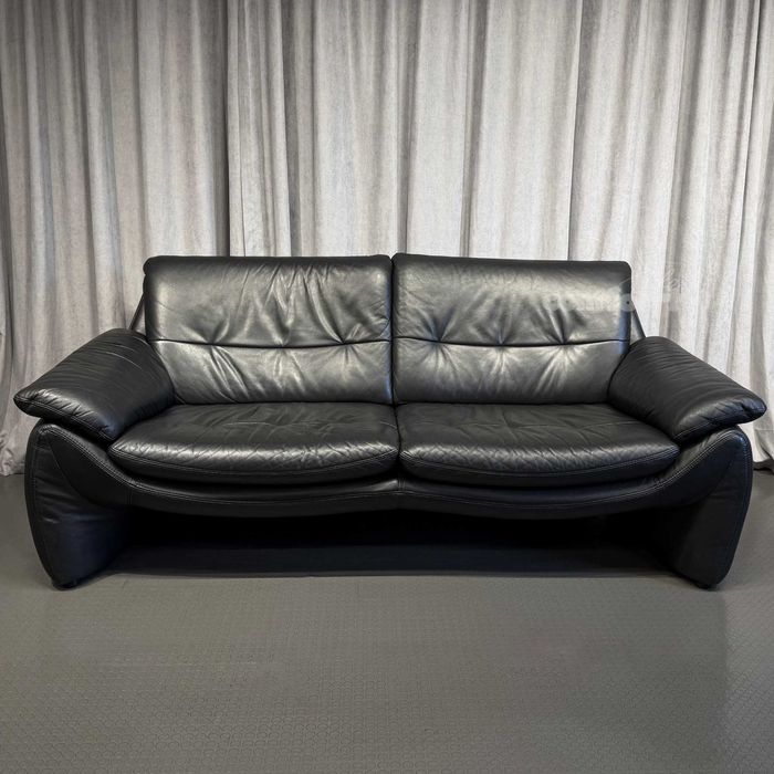 Дизайнерський вінтажний шкіряний диван-трійка/трьохмісний диван/шкіряні дивани/меблі з Європи