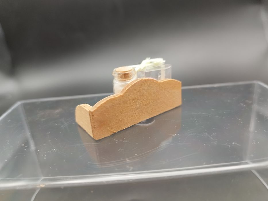 1:12 mini mebelki półka z dodatkami