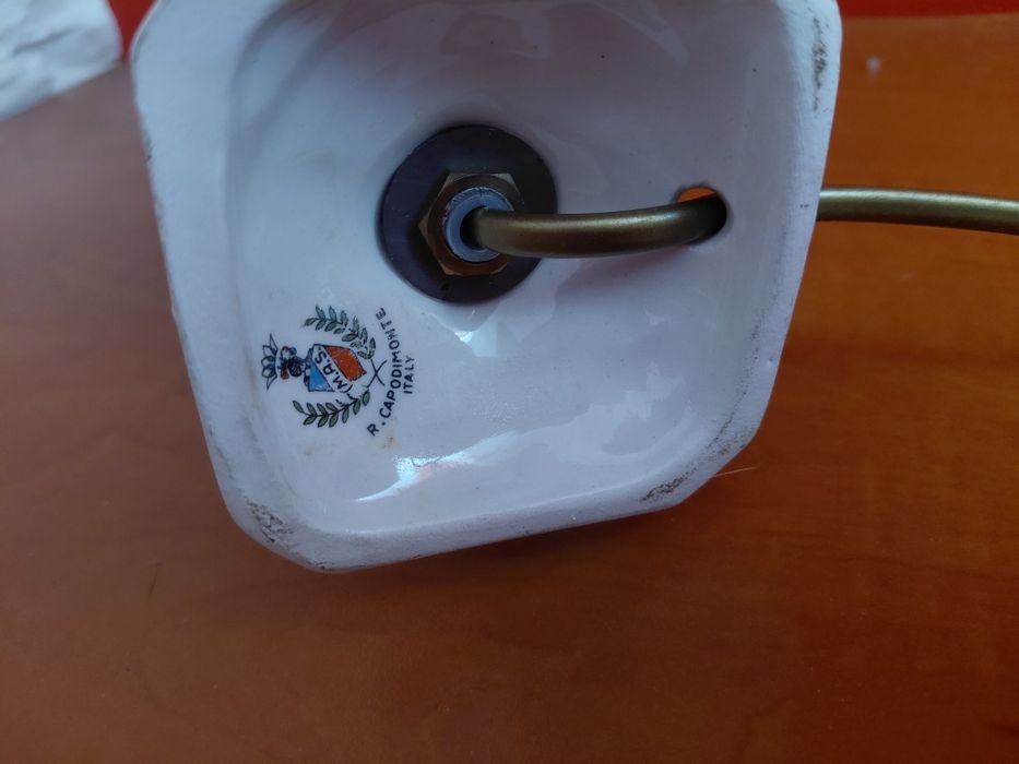 Lampka nocna włoska Capodimonte