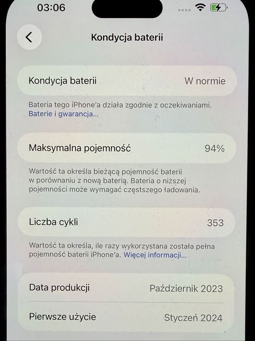 Iphone 15 Plus 128GB stan BDB dystrybucja PL, 2x etui oryginal+spigen